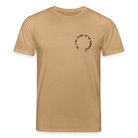Shine Bright Unisex Organic T-Shirt - caramel 
