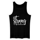 Strong & Courageous Men’s Organic vest - black