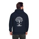 Rooted Unisex Hoodie - navy