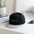 YHWH Snapback Cap - black/grey