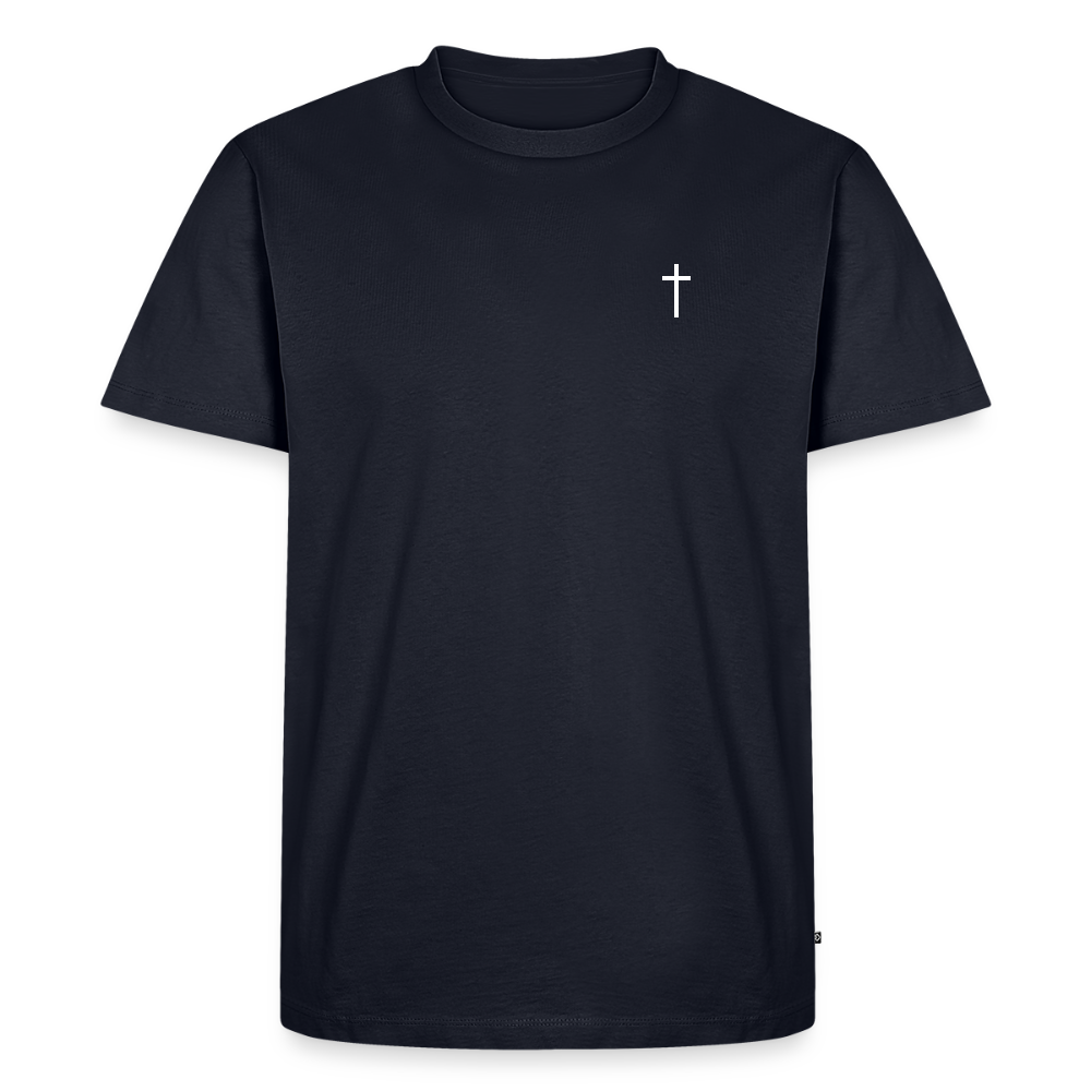 Cross Men’s Premium T-Shirt - navy