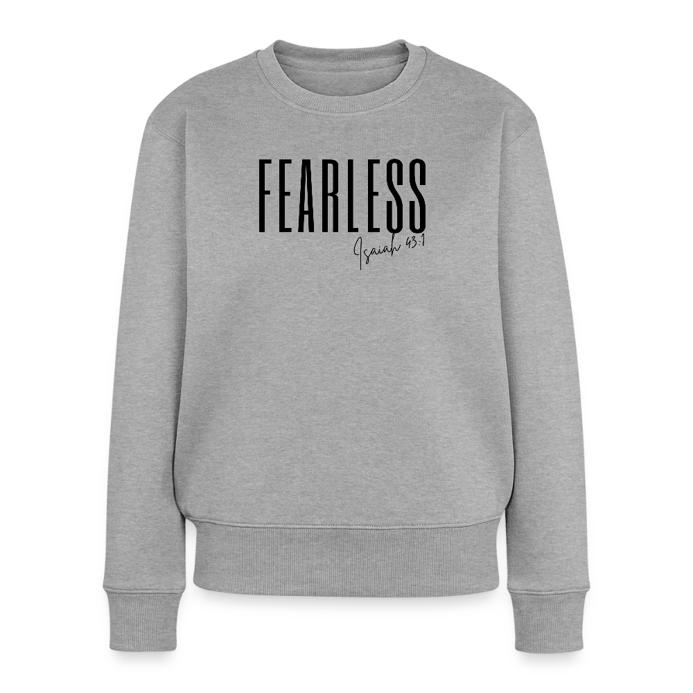 Fearless Women's Premium Sweatshirt - heather grey