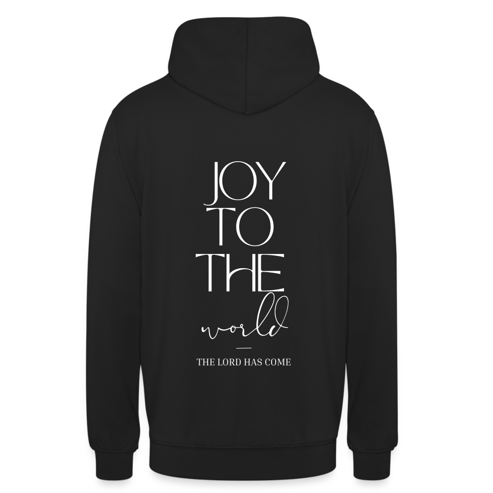 Joy to the world Unisex Hoodie - black