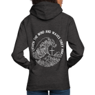 Wind an Waves Unisex Hoodie - charcoal grey