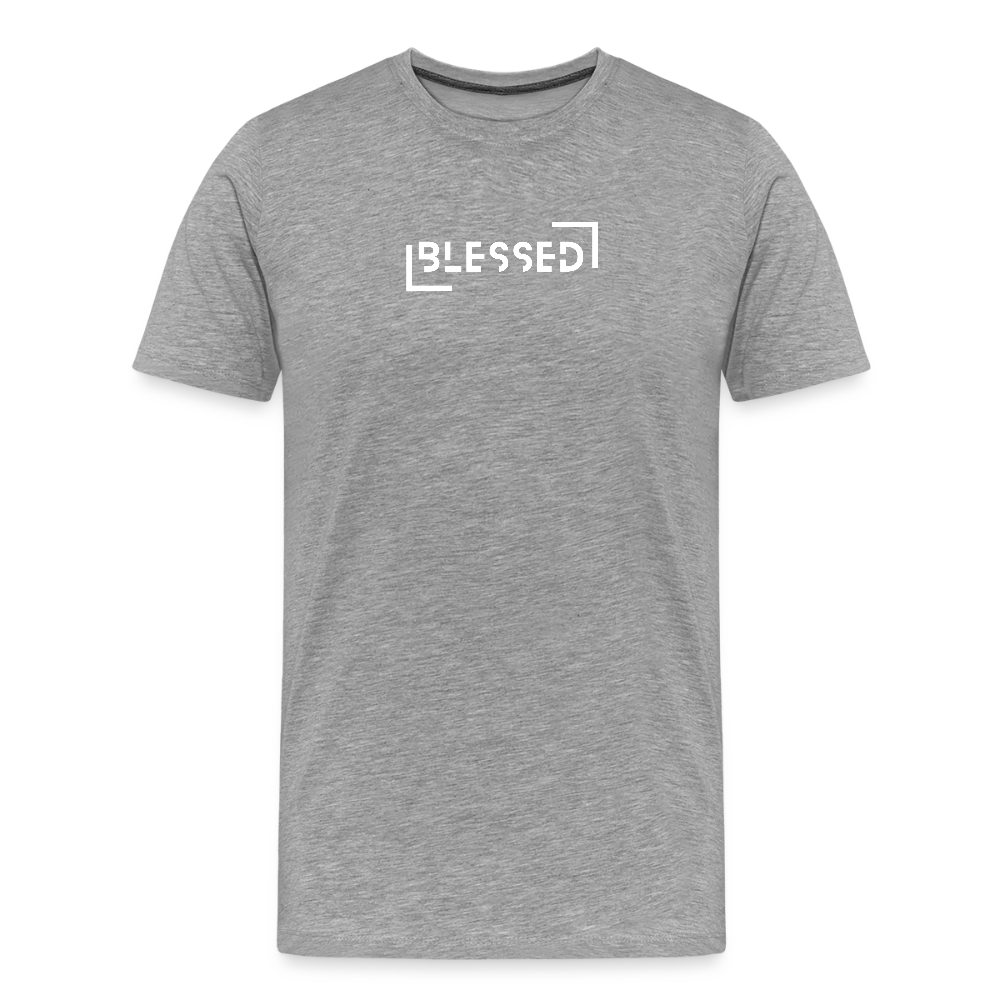 Blessed Men’s Premium T-Shirt - heather grey
