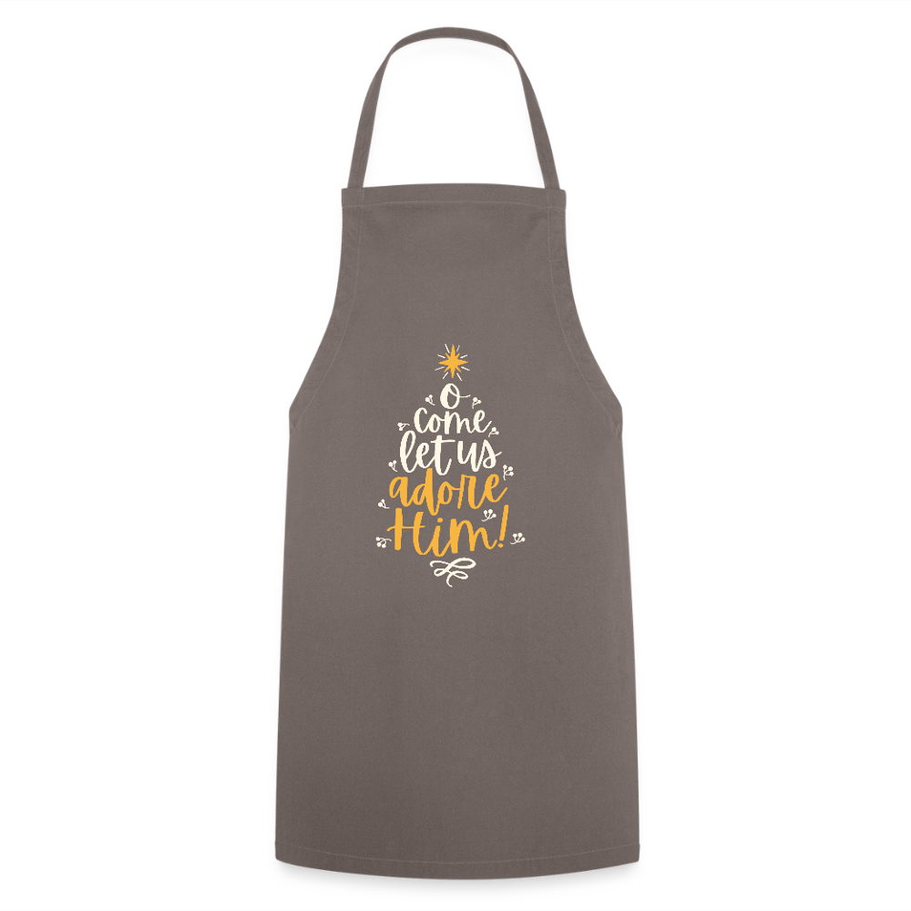 Christmas Cooking Apron - grey