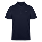 Cross Organic Unisex Polo Shirt - navy