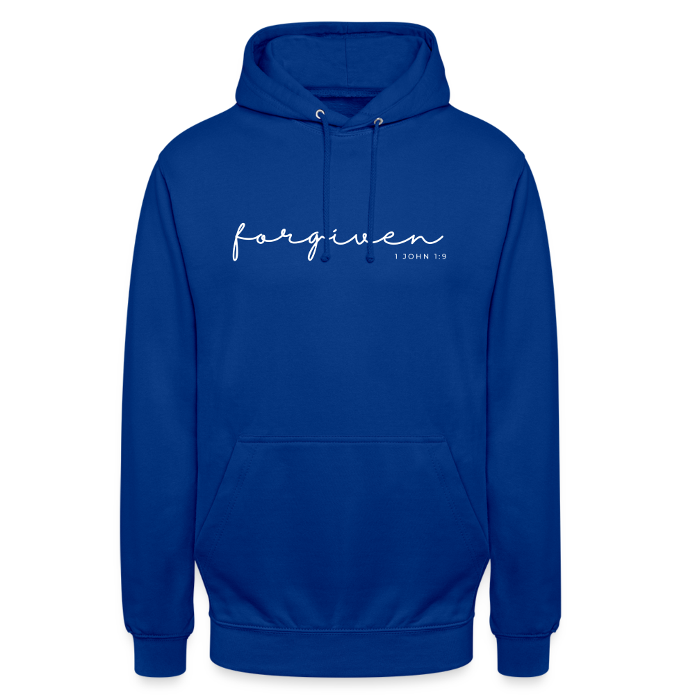 Forgiven Unisex Hoodie - bright royal