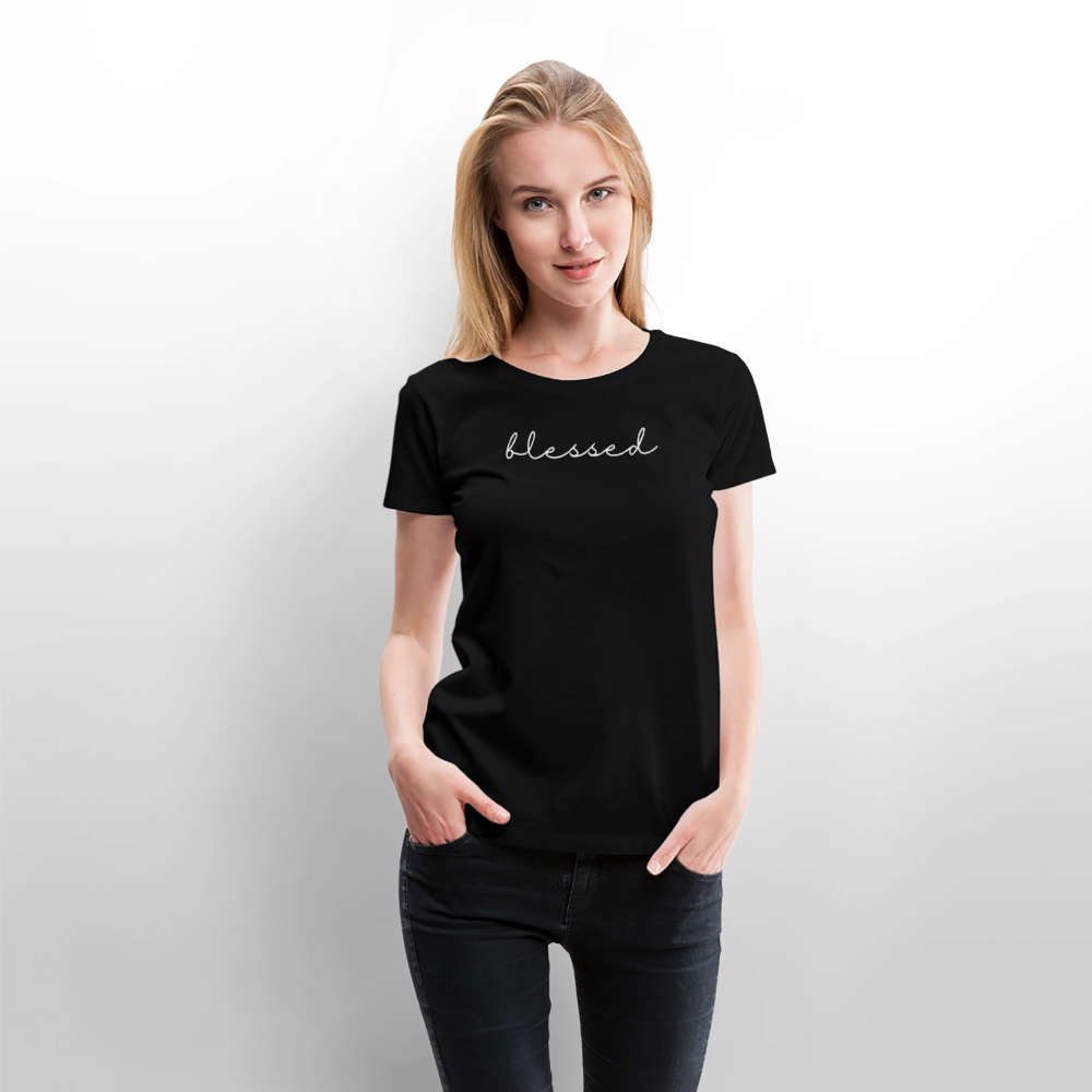 Blessed Women’s Premium T-Shirt - black