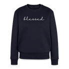 Blessed Women’s Premium Sweatshirt - navy