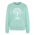 Rooted in Christ Women’s Premium Sweatshirt - mint 