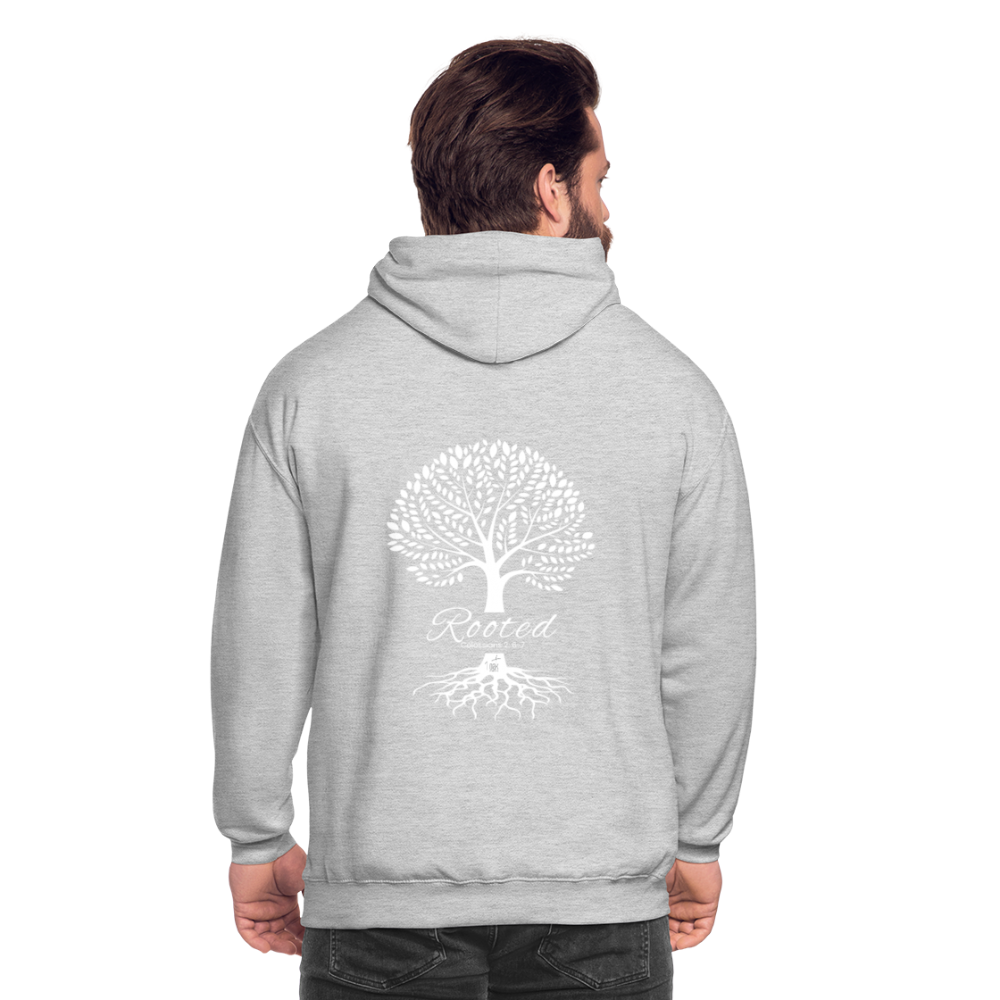 Rooted Unisex Hoodie - light heather grey