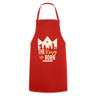 Christmas Cooking Apron - red