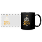 Christmas Panoramic Mug - black