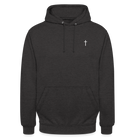 Cross Unisex Hoodie - charcoal grey