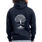 Rooted Unisex Hoodie - navy