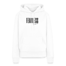 Fearless Women’s Premium Hoodie - white