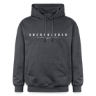 Unconquered Unisex Softstyle® Midweight Hoodie - dark heather grey