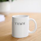 YHWH Mug - white