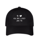 You are loved Cap - black