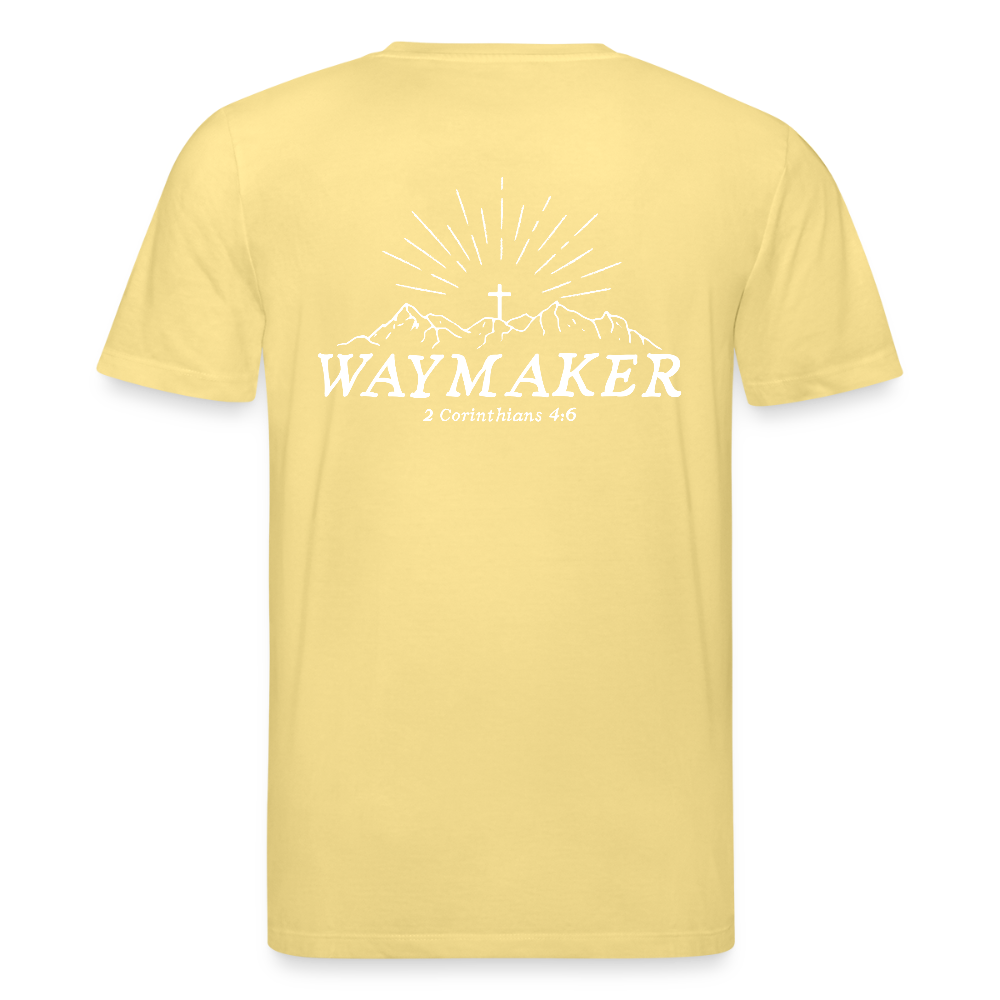 Waymaker Unisex Organic T-Shirt - viva yellow 