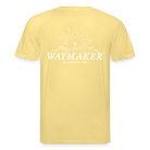 Waymaker Unisex Organic T-Shirt - viva yellow 