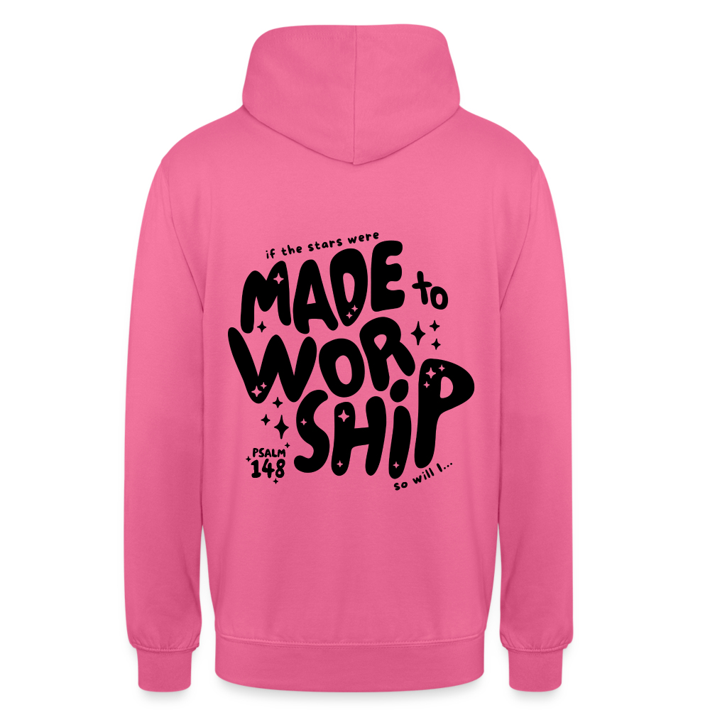 Made to Worship Unisex Hoodie - pink