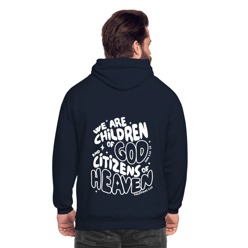 Children of God Unisex Hoodie - navy