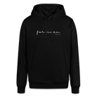 Forgiven Unisex Organic Hoodie by Stanley & Stella - black
