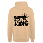 Daughter of the King Unisex Hoodie - peach