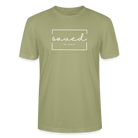 Saved by Grace Unisex T-Shirt - sage