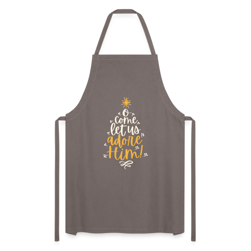 Christmas Cooking Apron - grey