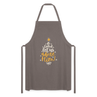 Christmas Cooking Apron - grey