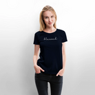 Blessed Women’s Premium T-Shirt - navy