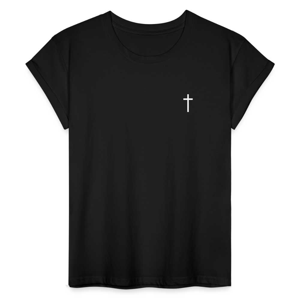 Cross Women’s Oversize T-Shirt - black