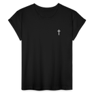 Cross Women’s Oversize T-Shirt - black