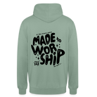 Made to Worship Unisex Hoodie - steel green