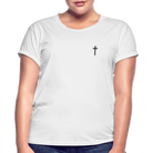 Cross Women’s Oversize T-Shirt - white