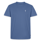 Cross Men’s Premium T-Shirt - stone blue