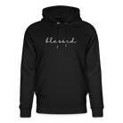 Blessed Unisex Organic Hoodie by Stanley & Stella - black