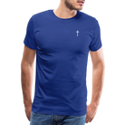 Cross Men’s Premium T-Shirt - royal blue