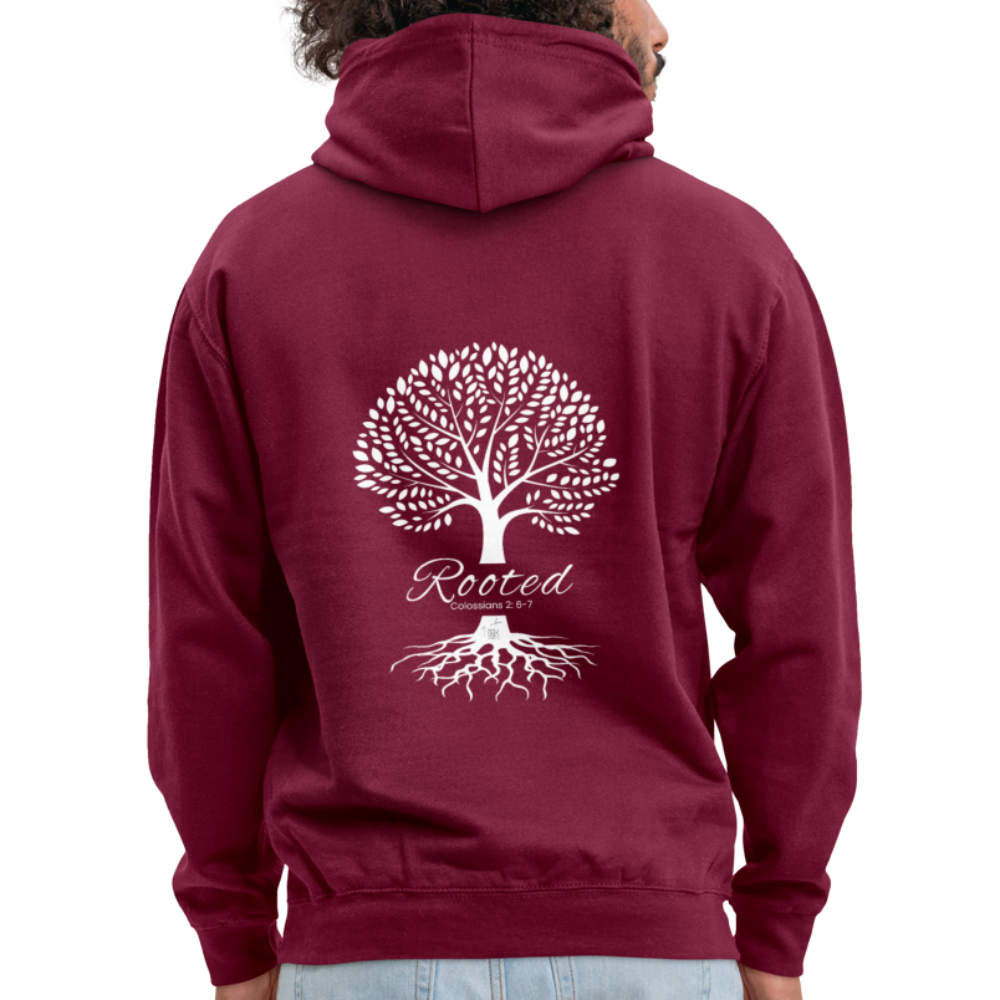 Rooted Unisex Hoodie - bordeaux