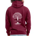 Rooted Unisex Hoodie - bordeaux