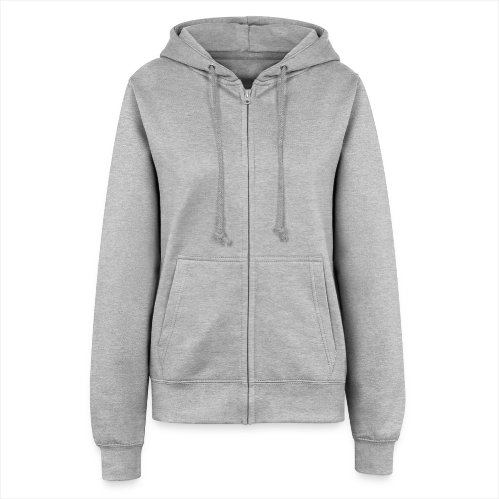 Loved Women’s Hooded Jacket (zipped) - heather grey