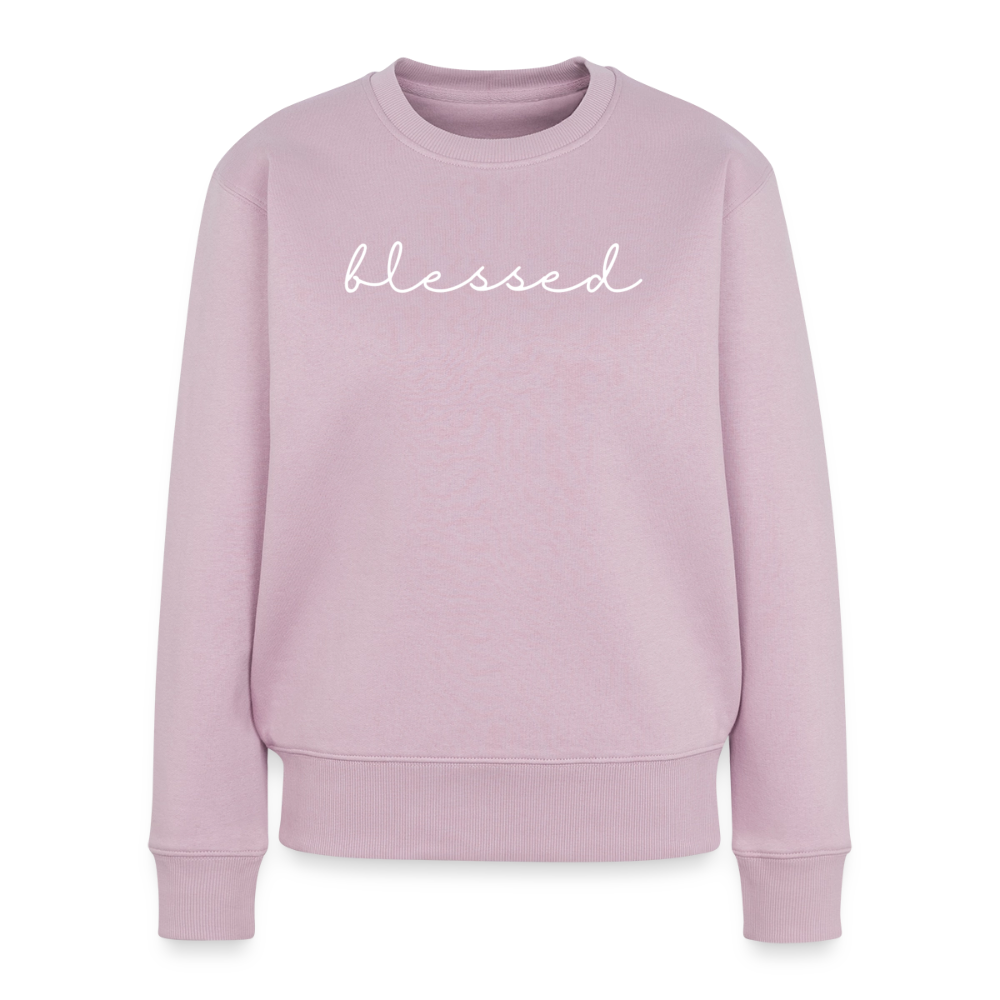 Blessed Women’s Premium Sweatshirt - dusky pink