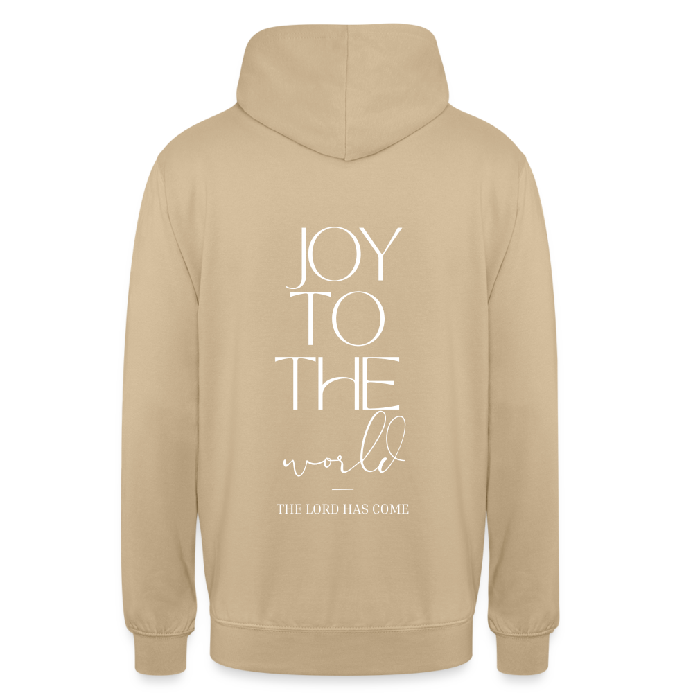 Joy to the world Unisex Hoodie - beige