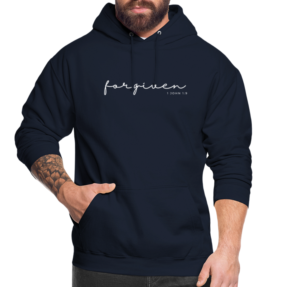 Forgiven Unisex Hoodie - navy