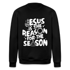 Christmas Unisex Organic Sweatshirt - black