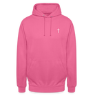 Cross Unisex Hoodie - pink