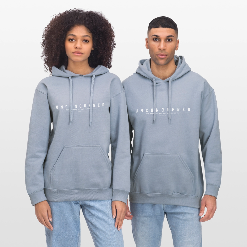 Unconquered Unisex Softstyle® Midweight Hoodie - blue